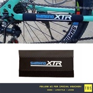 Shimano XTR Style Bicycle Bike Frame Chain Stay Protector Guard Nylon Pad Cover For MTB Cycling Riding