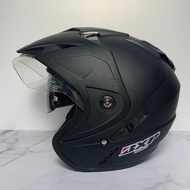 BXP JP7 Plain Solid Helmet - Double visor SNI Helmet Adult Helmet