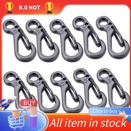 10PCS/Mini Spring Backpack Clasps Climbing Carabiners EDC Keychain Camping Bottle Hooks Survival Gea