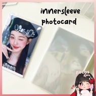 [PS] INNER SLEEVE PHOTOCARD PLASTIC PC PROTECTOR SIZE 6x9 40 OMICRON