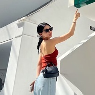 Hermes mini Bolide黑銀保齡球手提肩背包18×14×8  98新配件塵袋