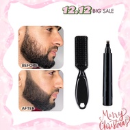 PACINOS Fashion Beard Tools Natural Look Male Mustache Repair Shape Vegan Beard Filler Pen Beard Gro