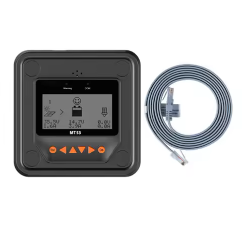 MT53 Remote Meter Compatible With The IT/ET-NC G3 MPPT Solar Controller LCD Display Meter MT-53 LCD 