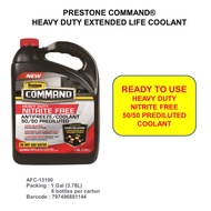 PRESTONE COMMAND HEAVY DUTY EXTENDED LIFE COOLANT AFC-13100 1Gal -