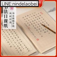 紅星書畫紙宣紙小楷書法日課紙書法專用紙方格作品紙毛筆字帶格子信箋空白練習紙豎行狀元箋半生熟練習紙白駒書屋