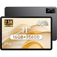 ALLDOCUBE iPlay70 Pro Tablet Helio G99 10.95'' 2.5K Display Android 14 18GB(8GB+10GB Virtual) RAM 25