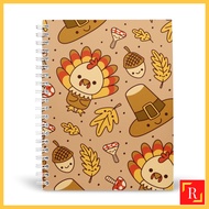 Spiral Notebook/Double Ring Notebook-(A4/A5 | Line/Blank | 80gsm)-Thanksgiving 2|ROYCE PUBLISHING