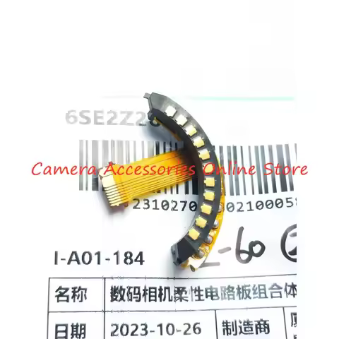 NEW 12-60 II H-ES12060 ES12060 Lens Bayonet Mount Flex Contact Body Cable For Panasonic LEICA DG Var