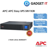 APC EASY US ON-LINE SRV 1000VA RM 230V SRV1KRI (UPS-APC-SRV1KRI)