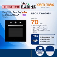 (PM FOR SHIP TODAY) XAMMAX Rubine 70L RBO-LAVA-70SS Built-in Oven / 60L RBO-CAVO-60BL Electric Oven
