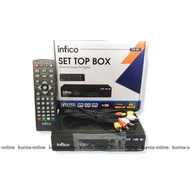 TERBAIK STB INFICO DVB / SET TOP BOX / STB / DIGITAL RECEIVER / TV