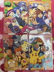 【極稀有收藏】1999年 BANDAI 寶可夢動畫卡牌 (Carddass 191-194) 全套4張