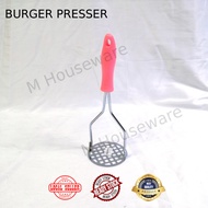 Stainless Steel Alat Penekan Ramly Burger Ubi Kentang Burger Presser Potato Masher Potato Presser