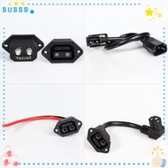 SUSSG Charger Connector 2+6 E-Bike With Wire Useful Lithium Battery Charging