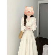 Yueyue YY Elegant French-Inspired Women's Dress - Autumn Fashion 2025