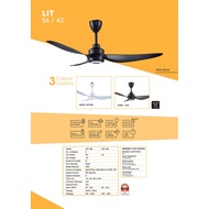 ALKOVA LIT Ceiling Fan (42"/56")