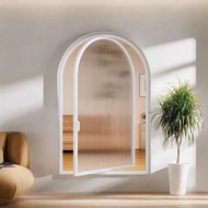 Rotating Window Aluminum Alloy Water Ripple Glass Central Axis Rotating Window Ultra-Narrow Frame Ve