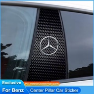 2026 Car Center Pillar Anti-scratch Protective Film Stickers for Mercedes Benz W210 W203 W204 W202 W