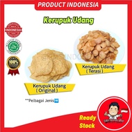 Kerupuk Udang & Terasi 300g-400g 👍🏻 Product Indonesia🇮🇩 Krupuk Keropok Mentah Ikan Bawang Tempe Tahu