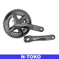 Crank Sepeda Shimano SORA R3000 50T 34T 170MM MTB Jadul Hitam Alloy