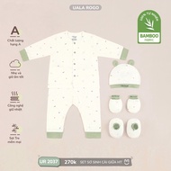 Blue bamboo fiber newborn Set 0-3M [UalaRogo]