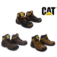 ! Men's Shoes CAT Argon Safety Boots Iron Toe Touring Biker