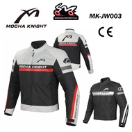 MOCHA KNIGHT MK-JW003 Riding Safety Jacket air Mesh Breathable Jacket Motosikal Motorcycle bike