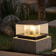 Light Wall Post Light Light Gate Outdoor Villa Solar Headlight Courtyard Post Simple Post Modern Pos