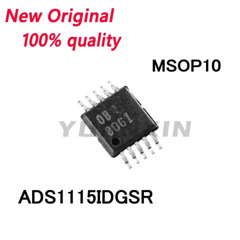 5~10/PCS New Original ADS1115IDGSR ADS1115IDGS ADS1115 BOGI B0GI MSOP10 16-bit ADC chip In Stock
