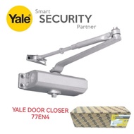 100% ORIGINAL YALE C-77EN4 Surface Mounted Adjustable Door Closer Fire Rated Door Size 4 80kg