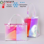 QINSHOP Cooler Bag Outdoor Boxes Thermal Bag Ice Storage Box Aluminum Foil