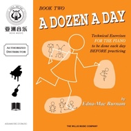 AUTHORIZED DISTRIBUTOR - A DOZEN A DAY - BOOK 2 - EDNA-MAE BURNAM
