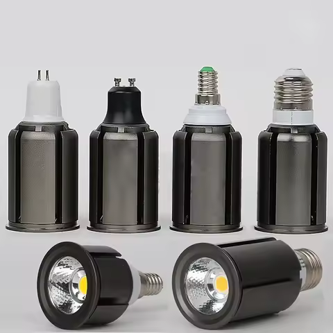 Super Bright GU 10 Bulbs Light Dimmable Led Warm/Cool White 85-265V 9W 12W 15W 18W GU10 COB LED lamp