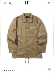 Essentials fear of god fog coach jacket size L