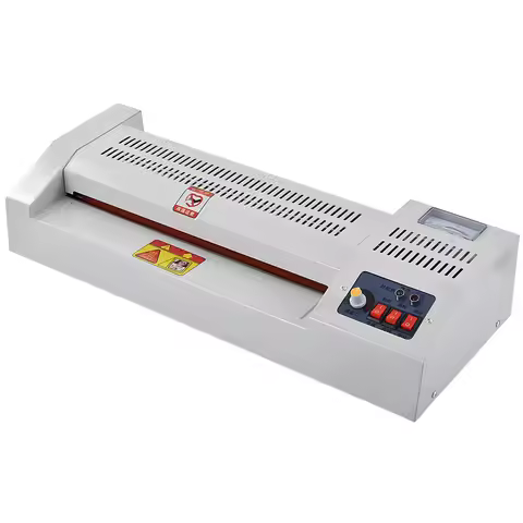 320A1 Level Adjustable Temperature Metal Laminator Hot and Cold A3 Photo A4 Laminating Machine for O