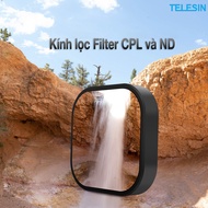 Kính lọc Filter CPL và ND All-One cho GoPro 12 11 10 9 Telesin (Hàng chính hãng)