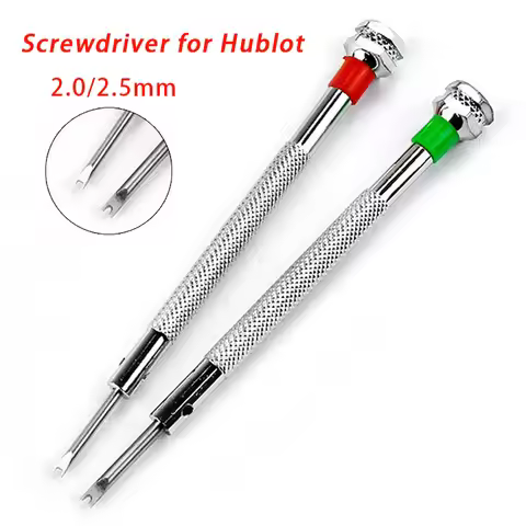 H Screwdriver for Hublot 2.0x1.0mm 2.5x1.5mm U-Shaped Screwdrivers Stainless Steel Special Repairing
