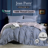 Jean Perry 1600 TC Printed Tencel collection Bedsheet Set I Tencel I Fitted Sheet I Bedsheet Cover I Bedsheet Set