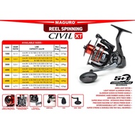 Maguro Civil XT 6000 FISHING Reel