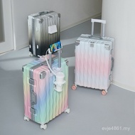 Luggage Aluminum New Style Frame Trolley Case 87cm Ice Roller Skating 67cm Boarding Case Suitcase Mu