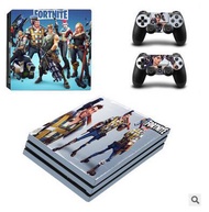 PS4 Pro Fortress Night Game Console Sticker