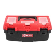 POLO Pp Plastic Tool Box 12.4 Inches Model PT12/P564-005 Size: 31.5 X 18 X 13 Cm. (12.4 Inches)