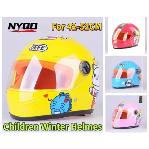 NEW Children Helmet Motorcycle Helmets ScooterWinter Helmet Sunshade Sun Protection Crash Helmet Boy