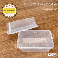 Food box / Container Microwave / Kotak Makan / Wadah plastik 750ml
