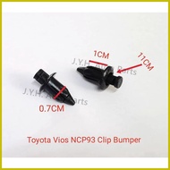 ☈ ☾ ☸ Toyota Vios Ncp93 Clip Bumper Front Bumper Clips 2008-2012