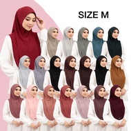 [SIZE M] TUDUNG SARUNG COTTON ZAIN COLLECTION