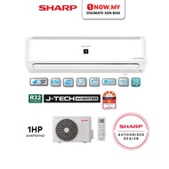 SHARP 1HP Inverter Air Conditioner AHXP10YMD | 5 Star Plasmacluster Cooling Penghawa Dingin 冷气机