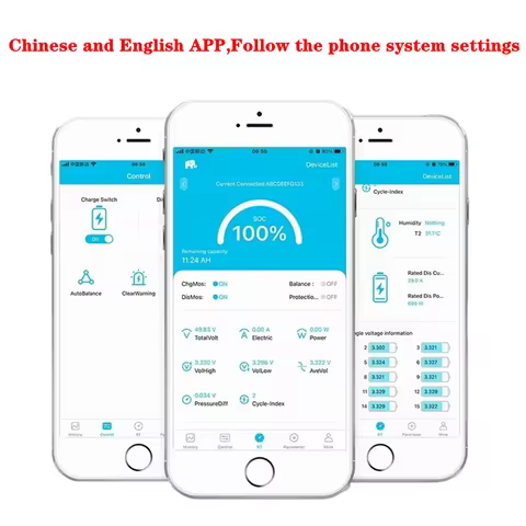 20S Lifepo4 Battery 60V 50Ah 70Ah 90Ah 100Ah 150Ah 180Ah 200Ah 300Ah Lithium Batteria for 3KW 6KW 10