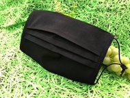 個性黑立體口罩/口罩套/可調可拆耳掛繩 適用醫療型口罩