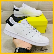 [Genuine Product] Adidas Stan Smith Shoes With Blue Heel &amp; Black Heel